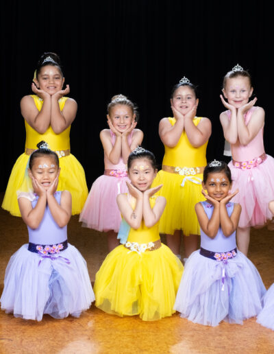 girls ballerina class