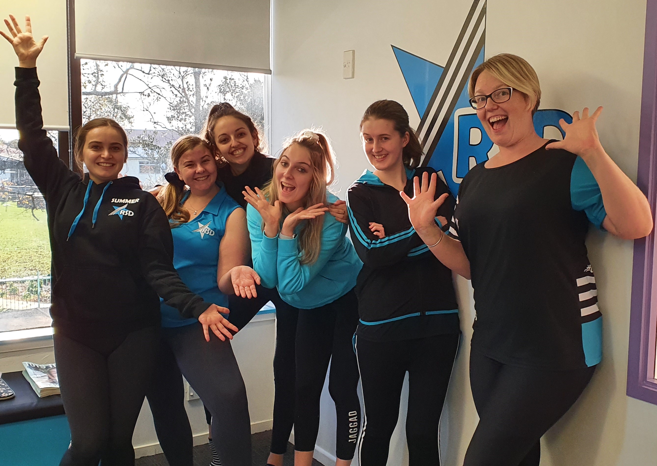 a bunch of teachers together cropped friendly dance teachers at our auckland dance studio