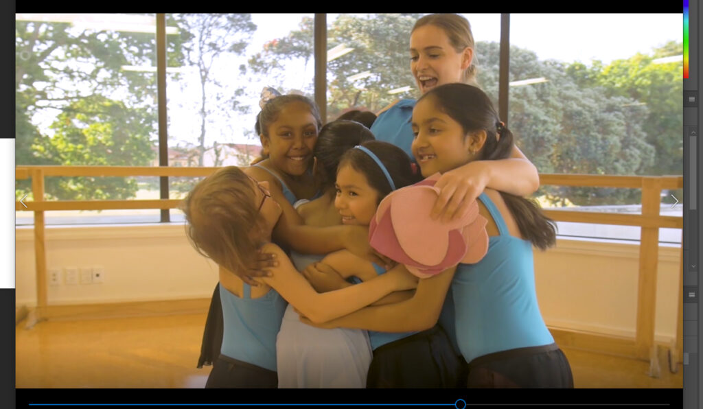 joy of dance, sharing the love, miss summer sharing the love of dance with her class